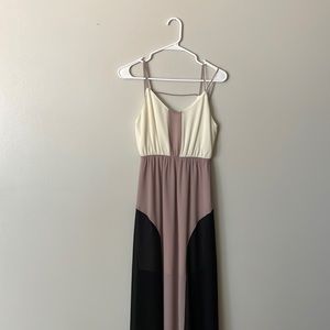 Ya Los Angeles Color Block Dress